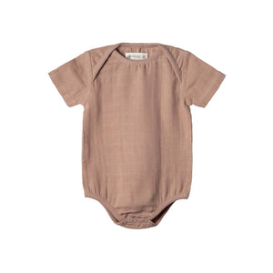Molemin | Baby Musselin Body kurzarm Play of Colors | von Organic by Feldman