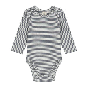 Molemin | % Baby longsleeve Onesie Stripes | von Gray Label