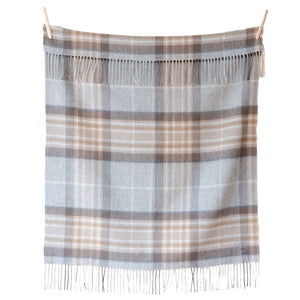 Molemin | Super Soft Lambswool Baby Blanket - Mackellar Tartan | von The Tartan Blanket Co.