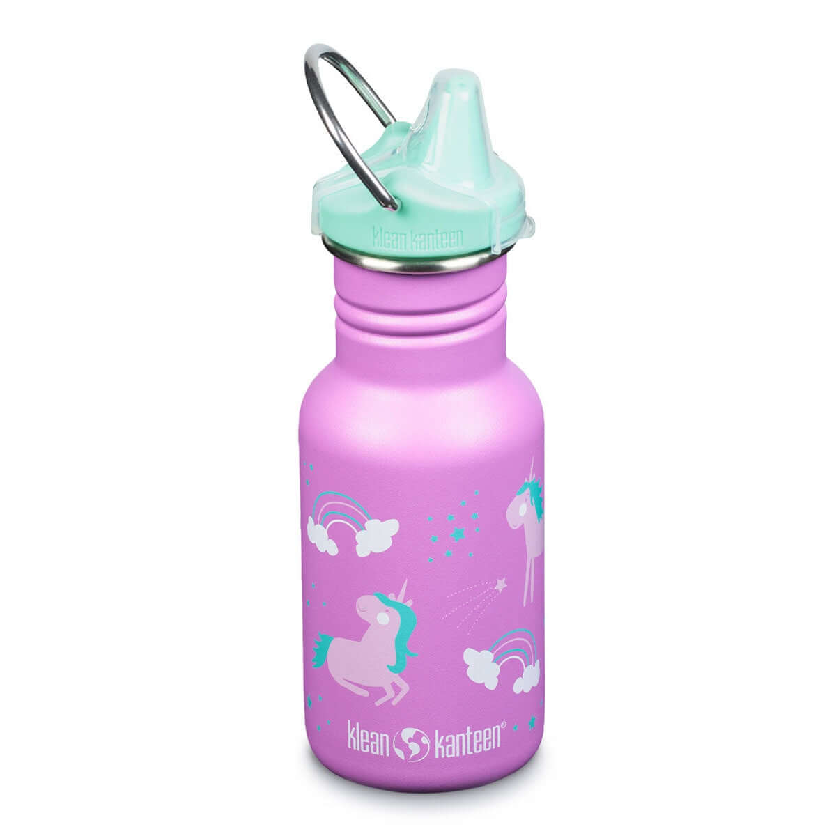 Molemin | Kid Classic Narrow Unicorn 355ml / Sippy Cap | von Klean Kanteen