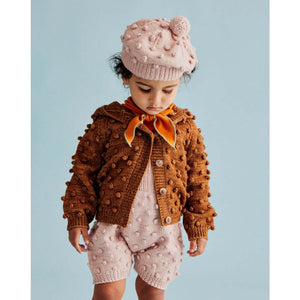 Molemin | % Hooded Popcorn Cardigan | von Misha & Puff