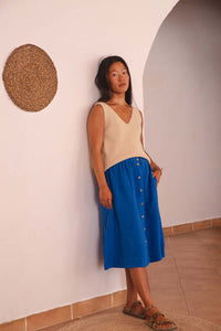 Molemin | Damen Midi Skirt | von Matona