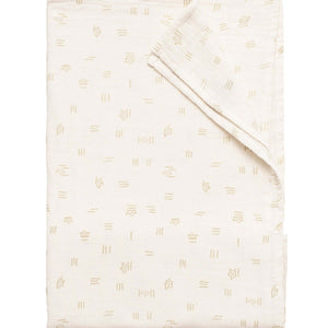 Molemin | Musselin Mulltuch Water of Life 100 x 100cm | von Organic by Feldman