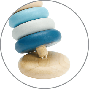 Molemin | Stapelspielzeug Pyramide | von Plan Toys