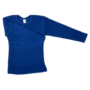 Molemin | Shirt Rundhals Wollfrottee-Plüsch | von Lilano