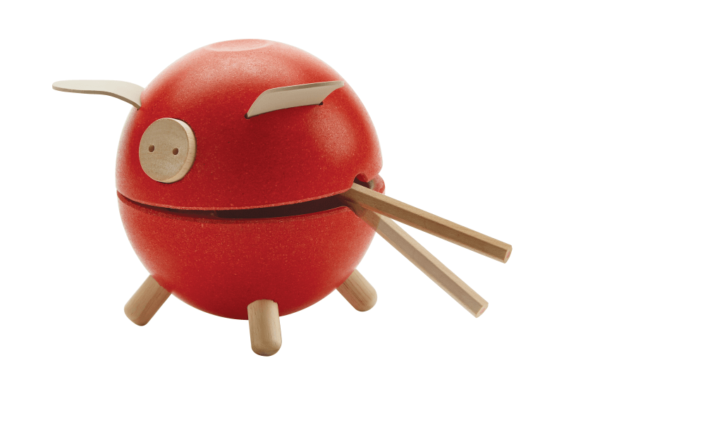 Molemin | Sparschweinchen | von Plan Toys