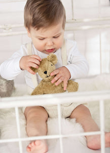 Molemin | Tierpuppe Baby Bär beige | von Senger