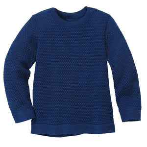 Molemin | Baby/Kind Wabenstrick-Pullover | von Disana