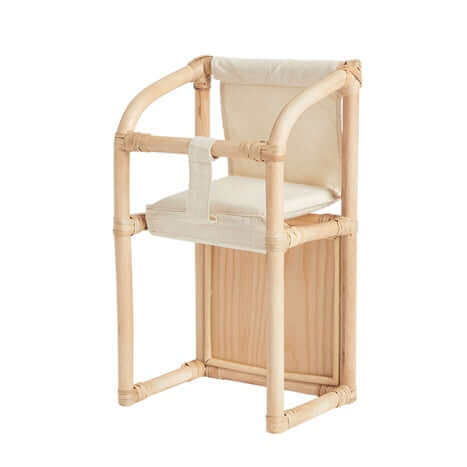 Molemin | Dinkum Doll Rattan High Chair | von Olli Ella