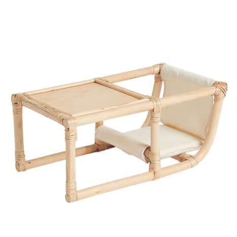 Molemin | Dinkum Doll Rattan High Chair | von Olli Ella