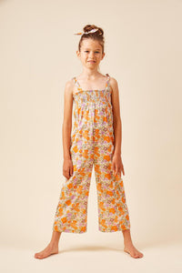 Molemin | Kind Jumpsuit Flowers | von Arsène & les Pipelettes