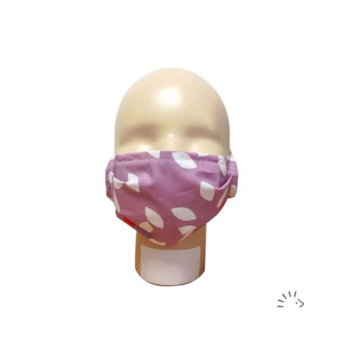 Molemin | Mund-Nasen-Maske Leaves Violet | von iobio / PoPoLiNi