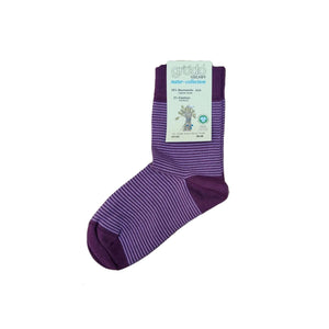 Molemin | Damen & Herrensocken Streifen Baumwolle | von Grödo