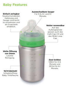 Molemin | Baby Bottle klein 148ml | von Klean Kanteen