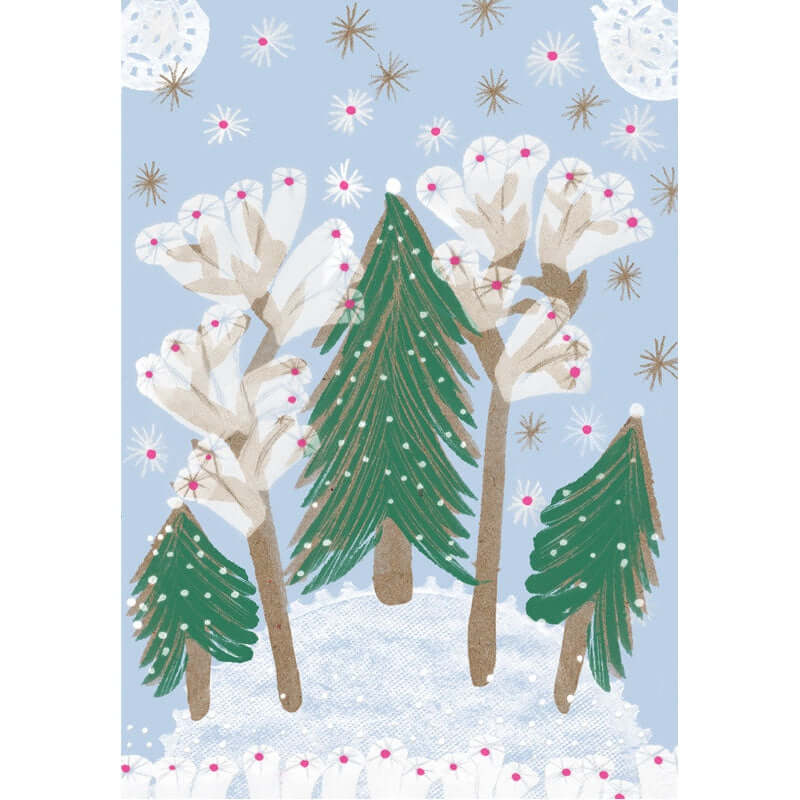 Molemin | Winter – Wald Postkarte | von schönegrüsse