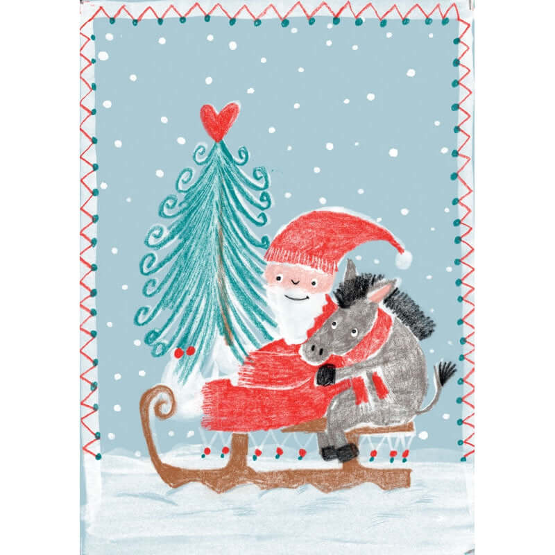 Molemin | Winter – Samichlaus Postkarte | von schönegrüsse