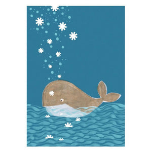 Molemin | Walfisch Postkarte | von schönegrüsse