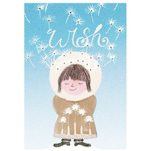 Molemin | Happy – Inuit Mädchen Postkarte | von schönegrüsse