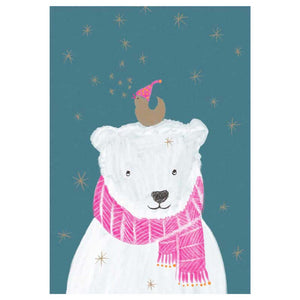 Molemin | Lullaby – Eisbär Postkarte | von schönegrüsse